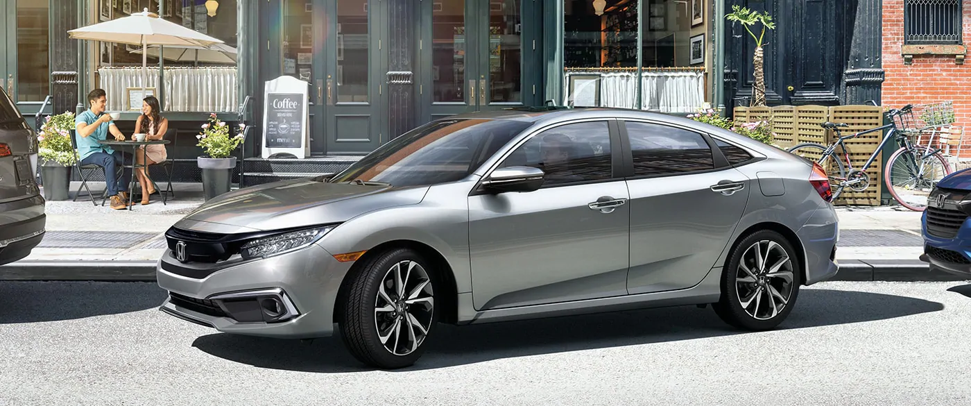 2020 Honda Civic Silver Exterior Side View Picture